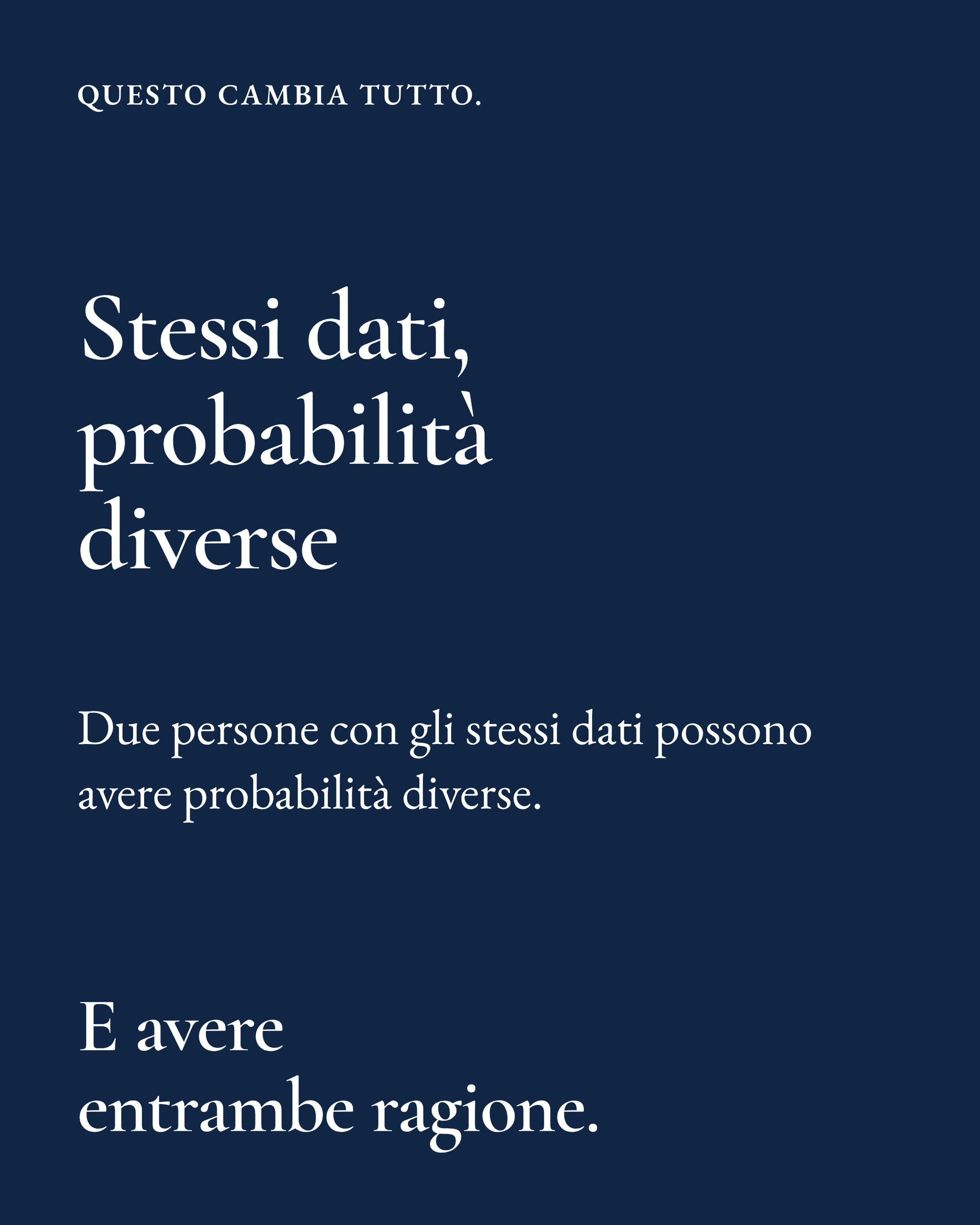 Probabilità — slide 6